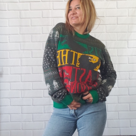 HBO Game of Thrones Ugly Christmas Sweater size L - Picture 3 of 5